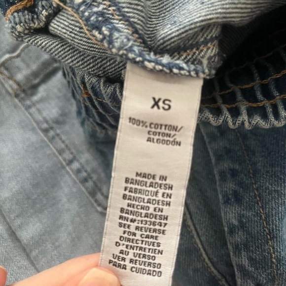 Celebrity Pink Blue Jogger Jeans with Distressed Details​​ - Picture 4 of 4